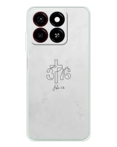 Чехол для ZTE Blade A35 с картинкой «Иоанна 3:16 Крест» Чехол для ZTE Blade A35 с картинкой «Иоанна 3:16 Крест»