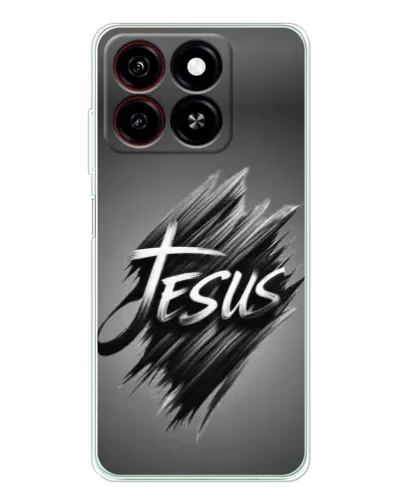 Чехол для ZTE Blade A35 с картинкой «Надпись Jesus Graffiti» Чехол для ZTE Blade A35 с картинкой «Надпись Jesus Graffiti»
