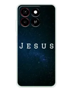Чехол для ZTE Blade A35 с картинкой «Звездное небо Jesus» Чехол для ZTE Blade A35 с картинкой «Звездное небо Jesus»