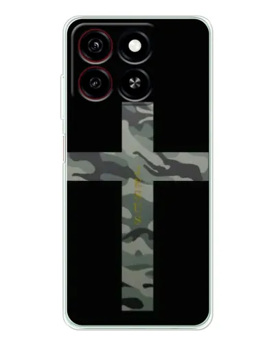 Чехол для ZTE Blade A35 с картинкой «Милитари Крест» Чехол для ZTE Blade A35 с картинкой «Милитари Крест»