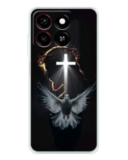 Чехол для ZTE Blade A35 с картинкой «Голубь и Свет» Чехол для ZTE Blade A35 с картинкой «Голубь и Свет»