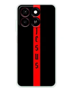 Чехол для ZTE Blade A35 с картинкой «Красная линия веры» Чехол для ZTE Blade A35 с картинкой «Красная линия веры»