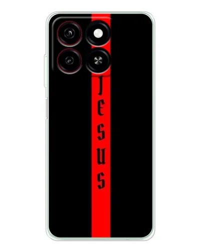 Чехол для ZTE Blade A35 с картинкой «Красная линия веры» Чехол для ZTE Blade A35 с картинкой «Красная линия веры»