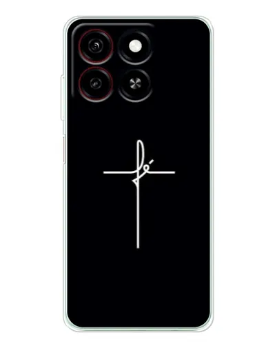 Чехол для ZTE Blade A35 с картинкой «Тонкий крест» Чехол для ZTE Blade A35 с картинкой «Тонкий крест»