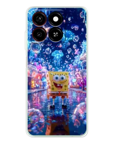 Чохол для ZTE Blade A35 з картинкою «Неоновий океан»