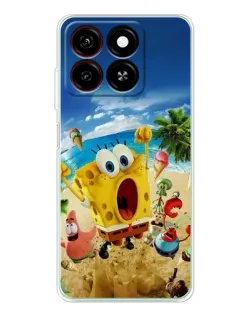 Чохол для ZTE Blade A35 з картинкою «Розваги на пляжі»