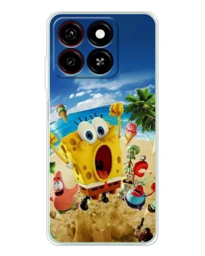 Чохол для ZTE Blade A35 з картинкою «Розваги на пляжі»
