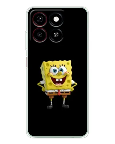 Чохол для ZTE Blade A35 з картинкою «Класичний Губка Боб»