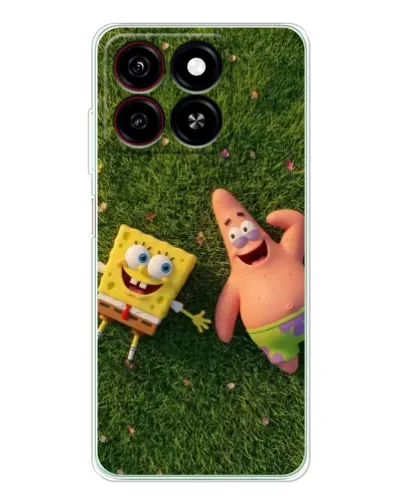 Чехол для ZTE Blade A35 с картинкой «Друзья на лужайке» Чехол для ZTE Blade A35 с картинкой «Друзья на лужайке»
