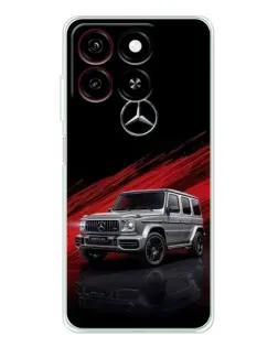 Чехол для ZTE Blade A35 с картинкой «Mercedes G-Class красный» Чехол для ZTE Blade A35 с картинкой «Mercedes G-Class красный»