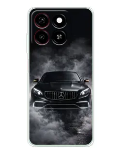 Чехол для ZTE Blade A35 с картинкой «Mercedes в дыму» Чехол для ZTE Blade A35 с картинкой «Mercedes в дыму»
