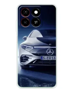 Чехол для ZTE Blade A35 с картинкой «Mercedes EQ — будущее» Чехол для ZTE Blade A35 с картинкой «Mercedes EQ — будущее»