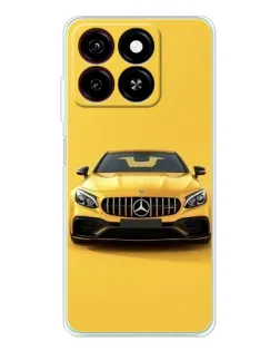 Чехол для ZTE Blade A35 с картинкой «Желтый Mercedes GT» Чехол для ZTE Blade A35 с картинкой «Желтый Mercedes GT»