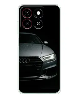Чехол для ZTE Blade A35 с картинкой «Audi — детализация кузова» Чехол для ZTE Blade A35 с картинкой «Audi — детализация кузова»