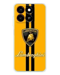 Чехол для ZTE Blade A35 с картинкой «Lamborghini Stripe желтый» Чехол для ZTE Blade A35 с картинкой «Lamborghini Stripe желтый»
