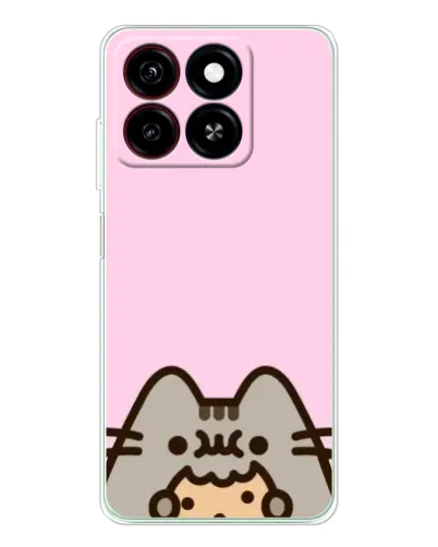 Чехол для ZTE Blade A35 с картинкой «Pusheen и печенье» Чехол для ZTE Blade A35 с картинкой «Pusheen и печенье»