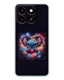 Чохол для ZTE Blade A35 з картинкою «Stitch у квітах» Чохол для ZTE Blade A35 з картинкою «Stitch у квітах»