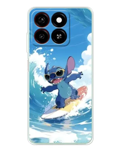 Чохол для ZTE Blade A35 з картинкою «Стіч на хвилі» Чохол для ZTE Blade A35 з картинкою «Стіч на хвилі»