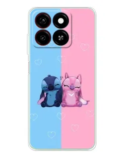 Чохол для ZTE Blade A35 з картинкою «Stitch та Angel Love» Чохол для ZTE Blade A35 з картинкою «Stitch та Angel Love»