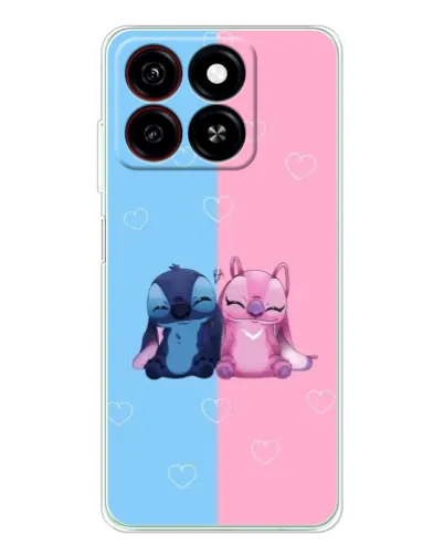 Чохол для ZTE Blade A35 з картинкою «Stitch та Angel Love» Чохол для ZTE Blade A35 з картинкою «Stitch та Angel Love»