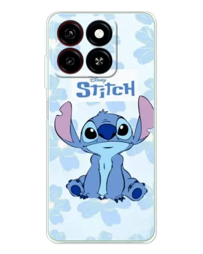 Чохол для ZTE Blade A35 з картинкою «Stitch серед квітів» Чохол для ZTE Blade A35 з картинкою «Stitch серед квітів»
