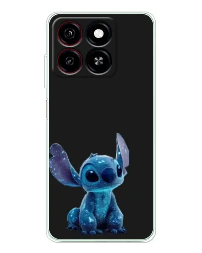 Чохол для ZTE Blade A35 з картинкою «Стіч на чорному» Чохол для ZTE Blade A35 з картинкою «Стіч на чорному»