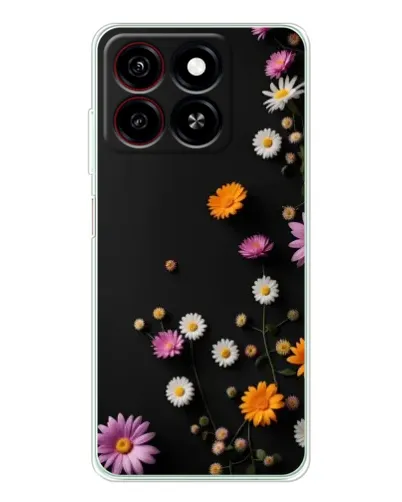 Чехол для ZTE Blade A35 с картинкой «Цветочная композиция»