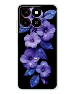 Чохол для ZTE Blade A35 з картинкою «Фіолетові квіти з росою» Чохол для ZTE Blade A35 з картинкою «Фіолетові квіти з росою»