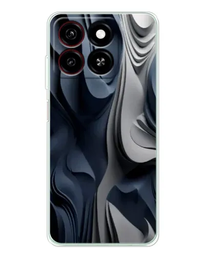 Чохол для ZTE Blade A35 з картинкою «Об'ємні сині складки» Чохол для ZTE Blade A35 з картинкою «Об'ємні сині складки»