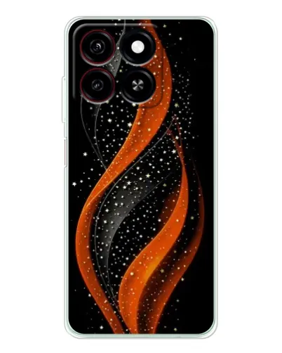 Чохол для ZTE Blade A35 з картинкою «Вогняна зоряна хвиля» Чохол для ZTE Blade A35 з картинкою «Вогняна зоряна хвиля»