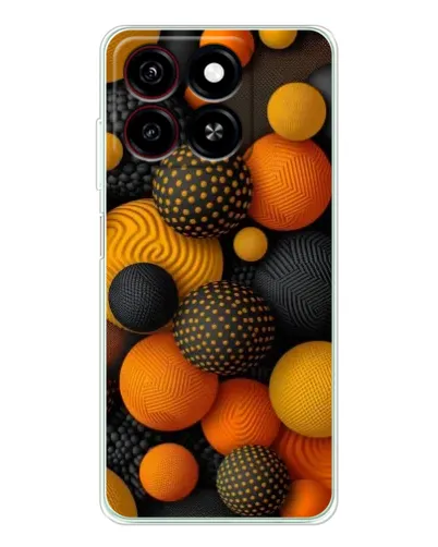 Чохол для ZTE Blade A35 з картинкою «Об'ємні помаранчеві сфери» Чохол для ZTE Blade A35 з картинкою «Об'ємні помаранчеві сфери»