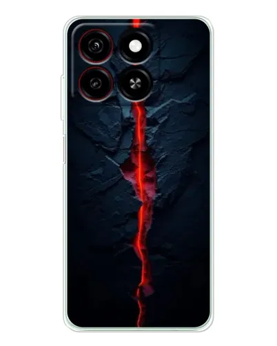 Чохол для ZTE Blade A35 з картинкою «Червона лавова тріщина» Чохол для ZTE Blade A35 з картинкою «Червона лавова тріщина»