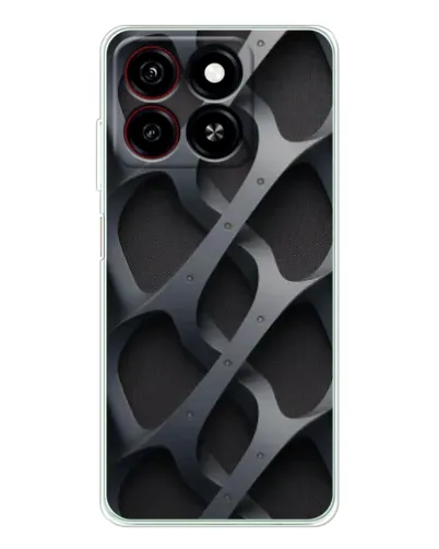 Чохол для ZTE Blade A35 з картинкою «Об'ємне сіре плетіння» Чохол для ZTE Blade A35 з картинкою «Об'ємне сіре плетіння»
