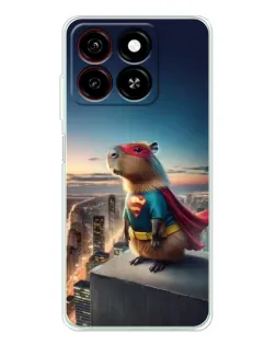 Чохол для ZTE Blade A35 з картинкою «Капі-мен супергерой»
