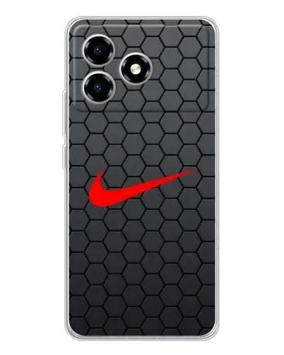 Чехол для ZTE Blade A36 с картинкой «Nike — карбоновая сетка» Чехол для ZTE Blade A36 с картинкой «Nike — карбоновая сетка»