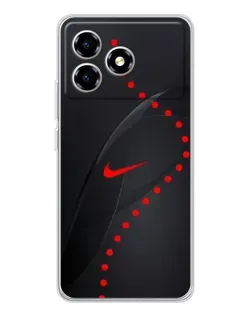 Чохол для ZTE Blade A36 з картинкою «Абстрактний дизайн Nike»