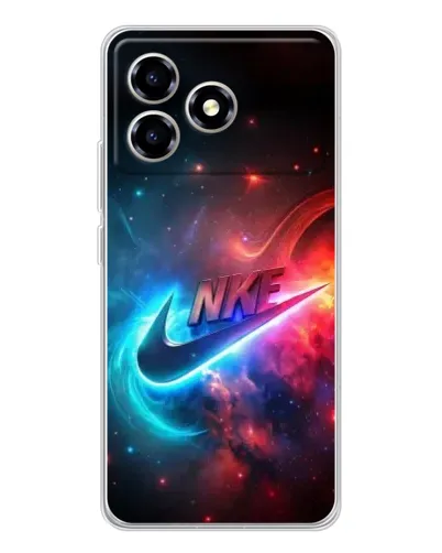 Чехол для ZTE Blade A36 с картинкой «Огненный логотип Nike» Чехол для ZTE Blade A36 с картинкой «Огненный логотип Nike»