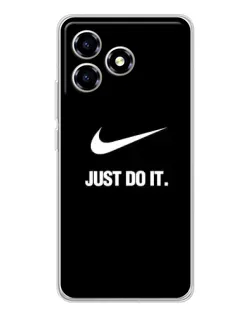Чохол для ZTE Blade A36 з картинкою «Класичний принт Nike»