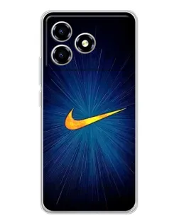 Чохол для ZTE Blade A36 з картинкою «Синій пульс Nike»