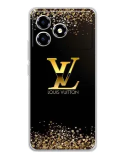Чехол для ZTE Blade A36 с картинкой «LV — золотые искры» Чехол для ZTE Blade A36 с картинкой «LV — золотые искры»