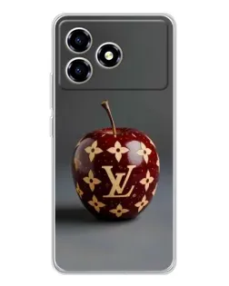 Чехол для ZTE Blade A36 с картинкой «Красное яблоко LV»