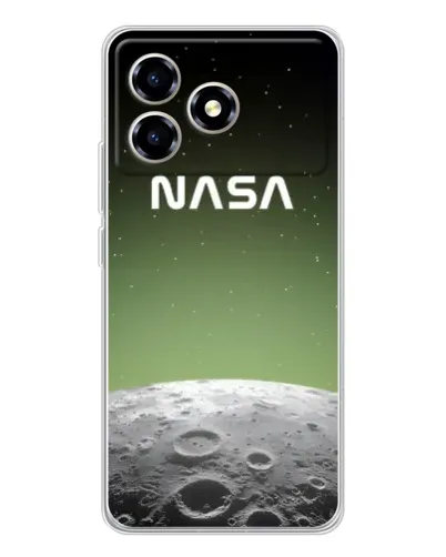 Чехол для ZTE Blade A36 с картинкой «NASA — лунный градиент» Чехол для ZTE Blade A36 с картинкой «NASA — лунный градиент»