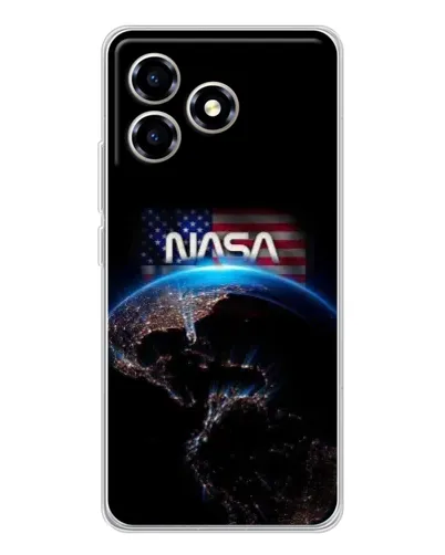 Чехол для ZTE Blade A36 с картинкой «Земля из космоса NASA» Чехол для ZTE Blade A36 с картинкой «Земля из космоса NASA»