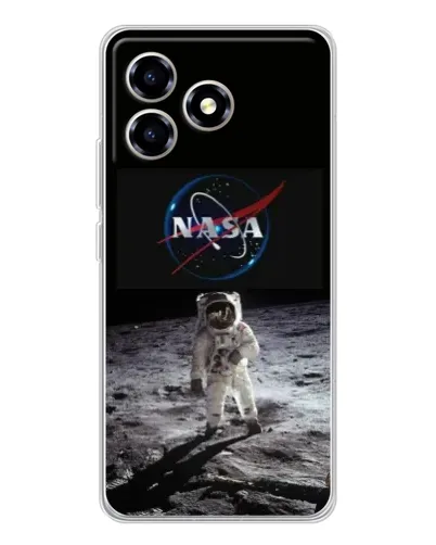 Чехол для ZTE Blade A36 с картинкой «Астронавт на Луне» Чехол для ZTE Blade A36 с картинкой «Астронавт на Луне»