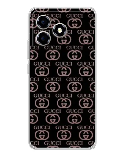 Чехол для ZTE Blade A36 с картинкой «Классическая монограмма Gucci»