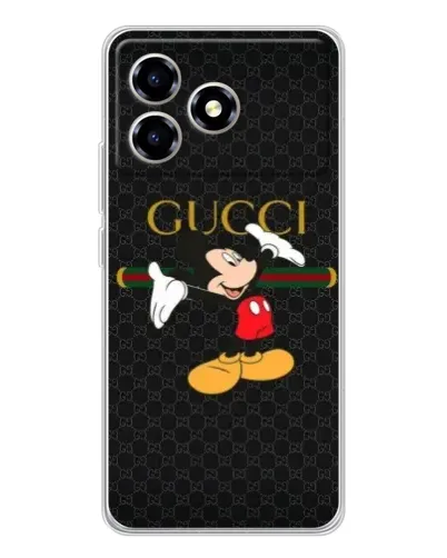 Чехол для ZTE Blade A36 с картинкой «Микки Маус Gucci»