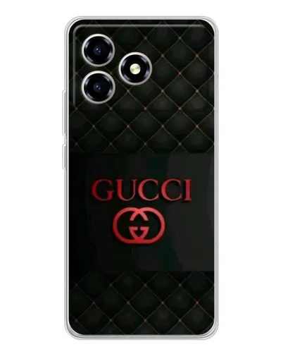 Чехол для ZTE Blade A36 с картинкой «Gucci — стеганый черный»