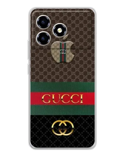 Чехол для ZTE Blade A36 с картинкой «Gucci — брендированный десерт»
