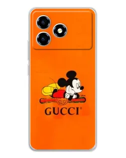 Чехол для ZTE Blade A36 с картинкой «Микки Маус Gucci — оранж» Чехол для ZTE Blade A36 с картинкой «Микки Маус Gucci — оранж»