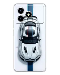 Чехол для ZTE Blade A36 с картинкой «Вид сверху — BMW M» Чехол для ZTE Blade A36 с картинкой «Вид сверху — BMW M»